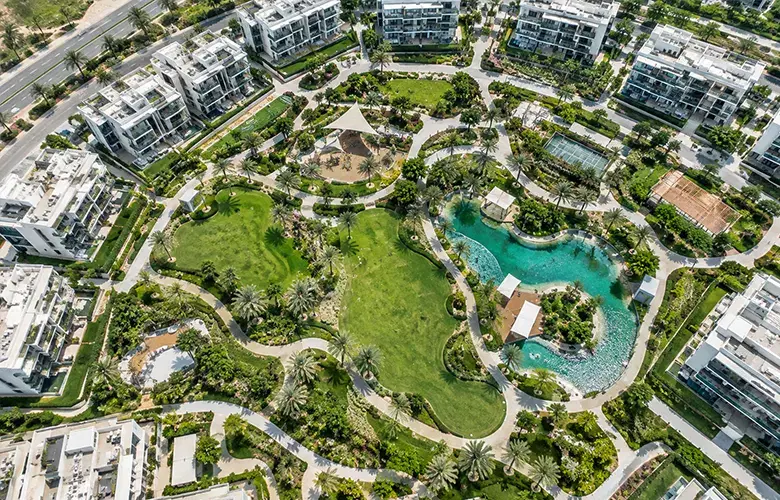Lilac At Damac Hills Top View