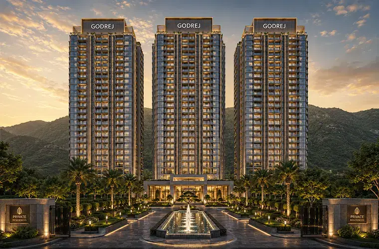 Godrej Verano Building Front View 2