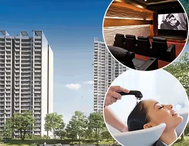 Mini Theatre & Hi-Fi Salon Service in the Godrej Prive Gurgaon by Godrej Properties