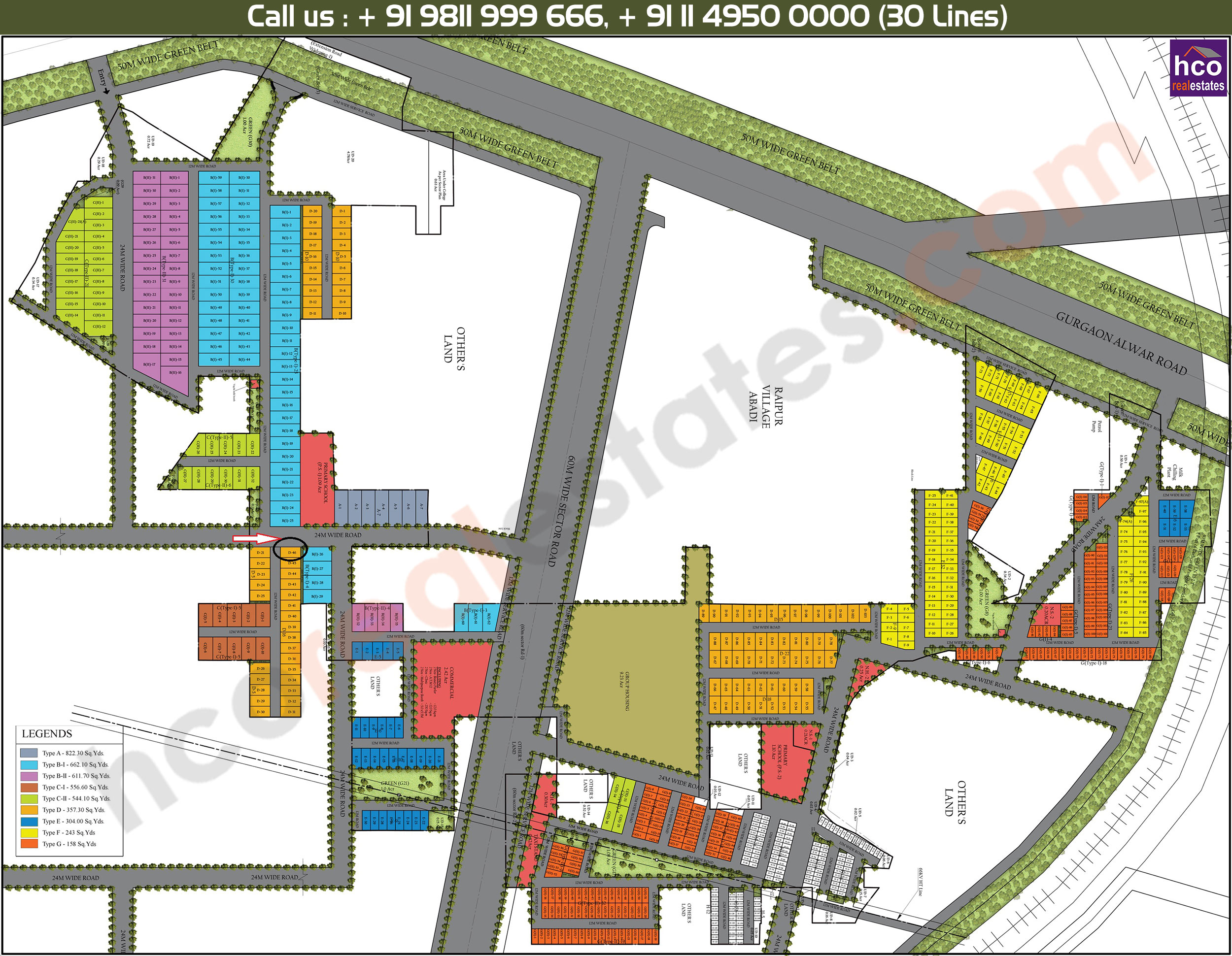 Raheja Aranya Site Plan